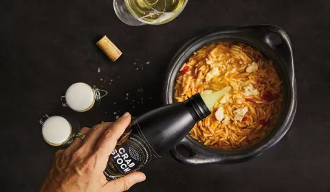 Aegean gourmet product, crab stock